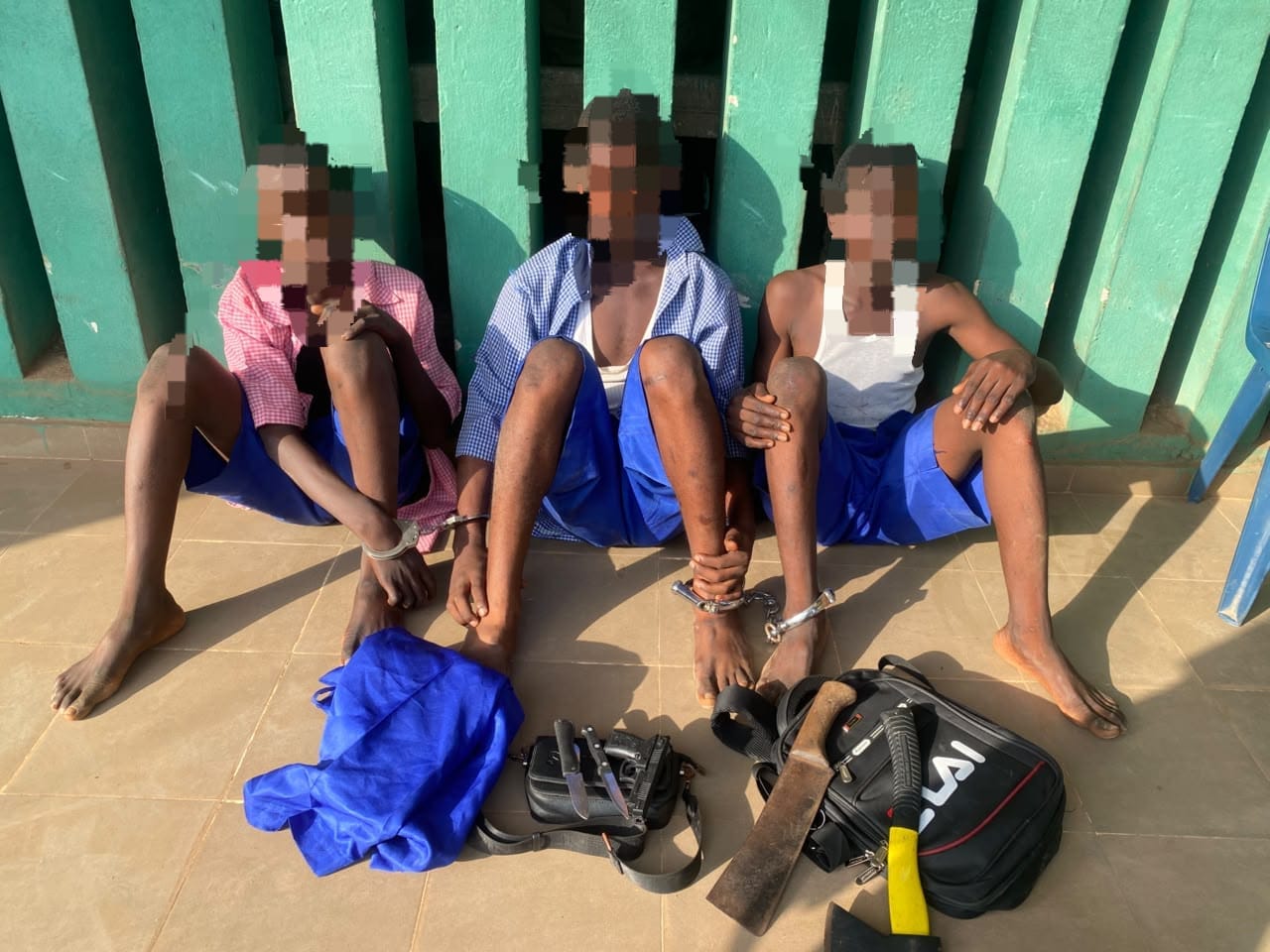 Three secondary school students arrested during cult initiation in Ogun